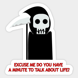 Little reaper Sticker